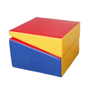 <span class=keywords><strong>Tapis</strong></span> de <span class=keywords><strong>gymnastique</strong></span> pliable incliné pour l'entraînement, <span class=keywords><strong>tapis</strong></span> de <span class=keywords><strong>gymnastique</strong></span> pour le tumbling, <span class=keywords><strong>tapis</strong></span> de <span class=keywords><strong>gymnastique</strong></span> pour les sports - Product Image 2