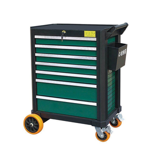 Mobile Metal Tool Chest On Wheels Garage Organizer Drawers Storage Tool Trolley Tool Cabinet