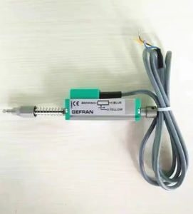 Nuevo Sensor de Desplazamiento Lineal Original Gefran PY-2-F-050 con Reseteo Automático por Resorte, Serie PY2, Carrera de 50mm - Product Image 2