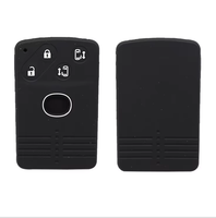 Penutup Kunci Kartu Remote Silikon 4 Tombol untuk Mazda 2 3 5 Premacy Miata 6 8 RX8 MX5 M8 CX-7 CX-9 Verisa MPV Pelindung Fob