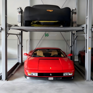 Sollevatore per <span class=keywords><strong>Parcheggio</strong></span> Auto a Due Colonne Professionale <span class=keywords><strong>e</strong></span> Durevole per Stoccaggio Sicuro di Veicoli in Officina - Product Image 3