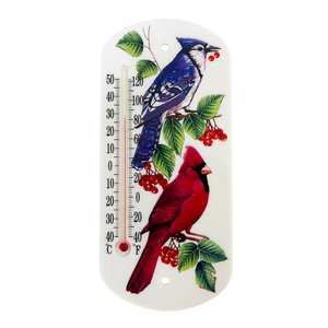 Einfaches Lesen Kosten günstige profession elle Porzellan herstellung Emaille Garden <span class=keywords><strong>Thermometer</strong></span> im Freien - Product Image 1