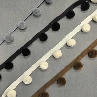 Frange à pampilles perlée en dentelle ZSY de 4,3 cm pour rideaux, décoration de canapé, chaussures, chapeaux et foulards - DIY écologique