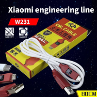 Kabel EDL Deep Flash W230 W231 9008 MODE untuk Adaptor Tipe-C Open Port Micro Engineer Line Perbaikan Ponsel Plastik