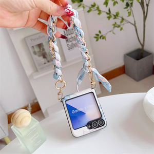 Elegante Funda para Teléfono con Diseño de Flores para Samsung Z Flip 3-6, Funda Plegable de Cuero PU con Cobertura Total para Huawei <span class=keywords><strong>Pocket</strong></span> 2, Moto, Vivo X - Product Image 6