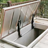 Porte dissimulée électrique et manuelle, porte escamotable et à double battant à commande à distance intelligente pour sous-sol