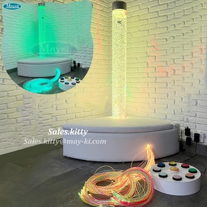 Sensorisches Spielzeug für Autistische Kinder Sensorikraum-Ausstattung Komplettset Sofa-Ecke Blasenröhre Sensorisches LED-Glasfaser-Lichtset - Product Image 1
