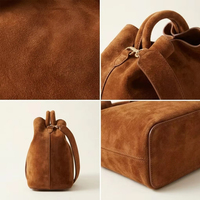 Source Nouveauté Sac en Daim Femme Luxe Silencieux Bandoulière Cuir Sac à Main Pour Femme Fournisseur