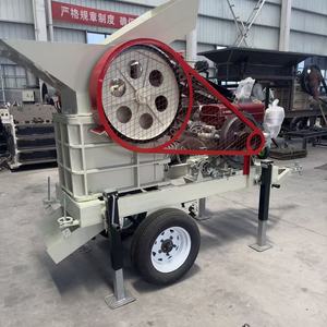 採石場破砕設備 <span class=keywords><strong>PE</strong></span>ジョークラッシャー 400x600-250x400 モーターベアリング-25t/h 容量 ISO 9001認証取得 ゴールド用 - Product Image 4