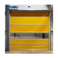 Rails de guidage et boîte de couverture en acier inoxydable adaptés à la porte de volet roulant en PVC à grande vitesse de l'industrie alimentaire