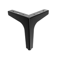 Hoch leistungs couch Schlafs ofa Bein Dekorative Ersatz Dreieck Metall Tisch Stuhl Beine