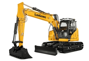 Excavadora de cadenas de 13 toneladas 913F con motor Cummins, excavadora hidráulica para trabajos pesados de movimiento de tierras y construcción de carreteras al mejor precio - Product Image 3