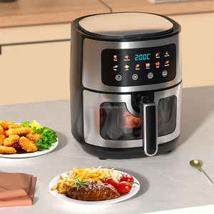 5L Edelstahl-Luft fritte use für das Home <span class=keywords><strong>Hotel</strong></span> Modernes elektrisches Küchengerät LCD-Display Elektrische Touchscreen-Steuerung Ölfrei - Product Image 2