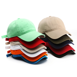 Nhà Máy Bán Buôn Chất Lượng Cao Biểu Tượng Tùy Chỉnh Đồng Bằng Gorros <span class=keywords><strong>Cap</strong></span> Trống Cha Mũ 100% Bông Trống Thể Thao Bóng Chày Mũ - Product Image 1