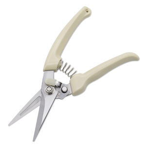 <b>Pruning</b> Shears Carbon Steel 5Mm Max Cut White Handles Manual Garden <b>Tool</b> For <b>Tree</b> Branches And Grape Picking - Product Image 3