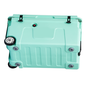 120L Large Insulated PE LLDPE Plastic Fishing Cooler Box <strong>with</strong> <strong>Wheels</strong> Thermal Hard Ice Lunch <strong>Bag</strong>/ <strong>Cool</strong> Box 90L Storage Capacity - Product Image 3