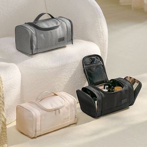 Large Capacity Waterproof Travel Toiletry Bag with Multi-Zone Storage for Makeup Brushes Skincare & Cosmetics Portable Organizer - Product Image 3