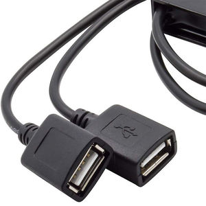 Konverter DC-DC Tahan Air 12V ke 5V <span class=keywords><strong>3A</strong></span> 15W dengan Adaptor Output USB Ganda Tipe A Betina, Modul Step Down, Pengisi Daya - Product Image 3