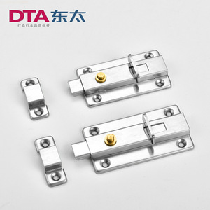 Dta Stainless Steel Door Bolt 2 3 4 Inch Spring <b>Latch</b> Manual <b>Lock</b> With Easy Installation For Door Window - Product Image 1