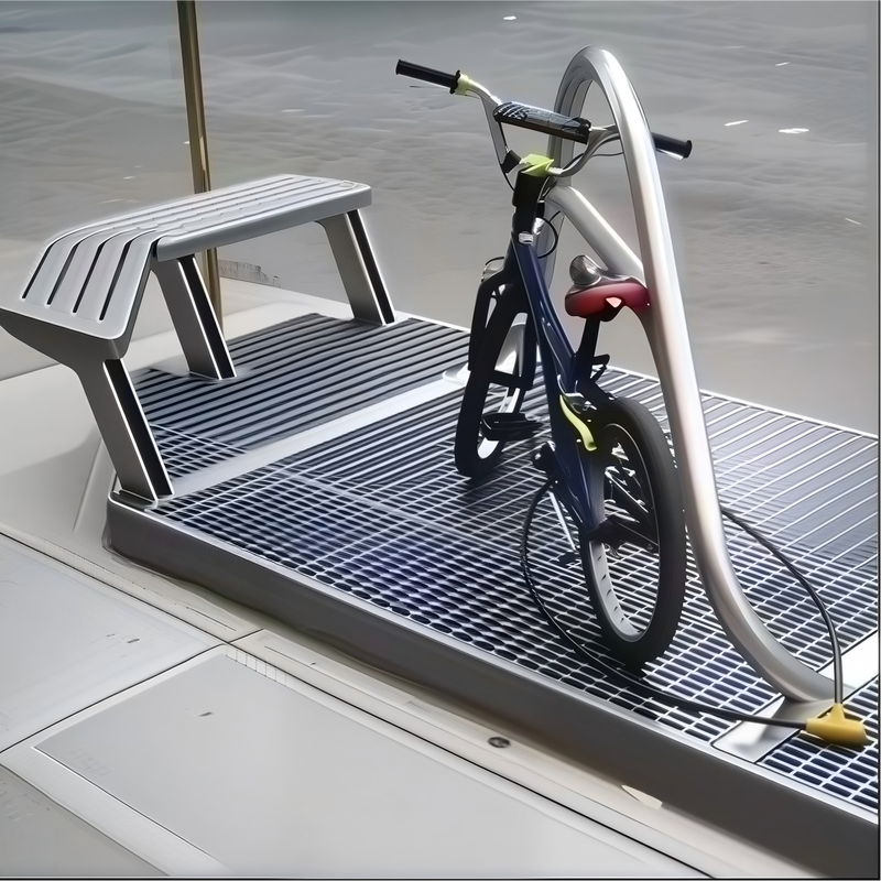 Modern Impact Resistant Stainless Steel Grating
