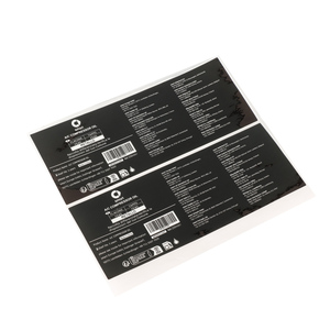 <span class=keywords><strong>Ul</strong></span> được công nhận Nhãn an toàn logo tùy chỉnh silkscreen Glossy phim 3D hiệu ứng không thấm nước chống trầy xước bao bì - Product Image 3