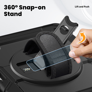 <span class=keywords><strong>Funda</strong></span> Protectora de Cuerpo Completo <span class=keywords><strong>para</strong></span> <span class=keywords><strong>iPad</strong></span> <span class=keywords><strong>Pro</strong></span> 13 2025 M4/M5, <span class=keywords><strong>Funda</strong></span> de Silicona <span class=keywords><strong>para</strong></span> Tablet con Correa <span class=keywords><strong>para</strong></span> el Hombro y Soporte Giratorio de 360 Grados en la Parte Posterior - Product Image 6