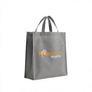 Eco-friendly Non Woven Custom Logo Letter Pattern Tote <b>Bag</b> <b>Reusable</b> for Supermarket Grocery Shopping Promotion - Product Image 3