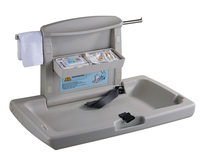 Wickeltisch Zusammenklappbar, Wandmontierter HDPE-Wickeltisch für Babys