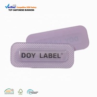Étiquettes en TPU gaufrées, fabrication sur mesure, logo imprimé à l'écran, patchs pour vêtements à coussin d'air pour manteaux