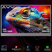 Monitor Portátil IPS de 15.6 Pulgadas Tipo-C, Pantalla Ultrafina para Juegos de 1080P para Laptop, Mac, Teléfono, PS4/ con Cubierta Inteligente