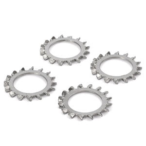 Rondella di Bloccaggio a Stella con Denti Esterni in Acciaio Inox 304 DIN6798 a Prezzo di Fabbrica - Product Image 5