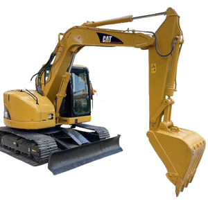 Caterpillar cat308c a buen precio, miniexcavadoras de orugas hidráulicas usadas cat308 8ton, excavadoras agrícolas de segunda mano - Product Image 1