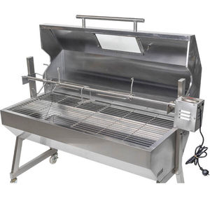 Asador Spartan con Cubierta de Acero Inoxidable de 1200 mm para Asar Cordero Entero y Cerdo en Barbacoas de Jardín - Product Image 4