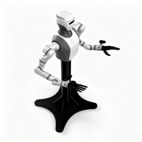Hirobot Nuevo Robot Colaborativo A2CR-W4 de Aleación de Magnesio-Aluminio, Motor PLC, Software Personalizable, Entrada AC220V 500W, 1 Año de Garantía, 40kg