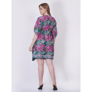 Robe de style occidental en tissu de qualité supérieure pour femmes, dernière conception, tenue de fête de bonne qualité, personnalisée et lavable - Product Image 2