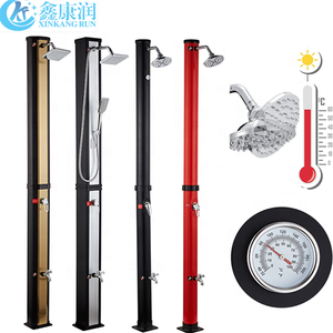 <span class=keywords><strong>Douche</strong></span> <span class=keywords><strong>solaire</strong></span> extérieure 20L <span class=keywords><strong>rouge</strong></span> incurvée, chauffée au soleil, pour jardin, plage, camping, vente en gros - Product Image 5