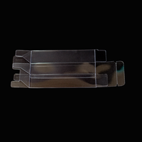 Boîte d'emballage en plastique transparente, boîte cadeau en PVC, boîte transparente