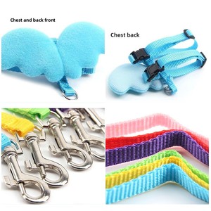 Correa de Nylon con Alas de Ángel <span class=keywords><strong>para</strong></span> Mascotas, <span class=keywords><strong>para</strong></span> <span class=keywords><strong>Conejos</strong></span> y Gatos, Longitud Ajustable, Correa <span class=keywords><strong>para</strong></span> el Pecho - Product Image 4