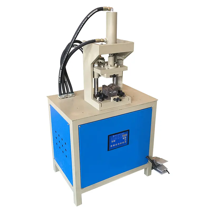 One Step Forming 90, Degree Expansion Door Square Rectangular Tubes Hydraulic Press Notching Machine/