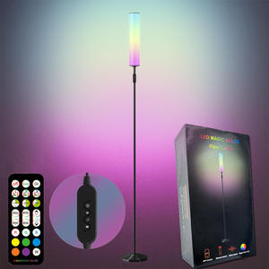 190cm Standing <strong>LED</strong> Night Lamp Dimmable <strong>RGB</strong> Floor Lamp with Remote for Bedroom Living Room Christmas Party Decor - Product Image 1