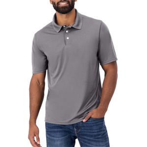 Chemises pour hommes en polyester tricoté respirant et à séchage rapide, décontractées, pour le sport et le golf, été, logo personnalisé, vente en gros, promotionnelles - Product Image 4