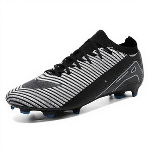 Chaussures de football pour hommes et femmes, basses, à crampons longs, pour terrain synthétique, compétition professionnelle, entraînement, antidérapantes, confortables, pour garçons et jeunes - Product Image 2