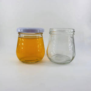 Barattolo di vetro trasparente da 180ml con coperchio in metallo carino a forma di frutta per marmellata di miele insalata di alimenti per bambini inscatolamento - Product Image 5