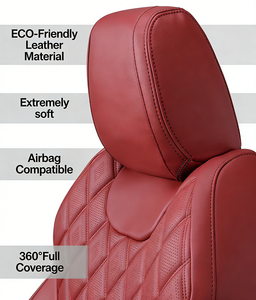 Fundas de Asiento de Coche de Cuero Nappa de Lujo para <span class=keywords><strong>Mazda</strong></span> <span class=keywords><strong>CX</strong></span> <span class=keywords><strong>5</strong></span> GT 2025, Juego de Cojines Premium, Funda de Asiento de Coche Mercedes Benz, Accesorios para Auto - Product Image 3