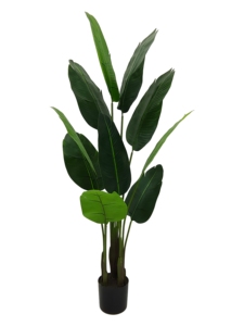 <span class=keywords><strong>Prix</strong></span> de gros d'usine, plantes-bananes en plastique vert, bananiers artificiels pour décoration intérieure et extérieure - Product Image 2