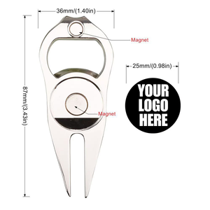 Juego <span class=keywords><strong>de</strong></span> herramientas magnéticas personalizadas para reparar divots <span class=keywords><strong>de</strong></span> <span class=keywords><strong>golf</strong></span> con marcador <span class=keywords><strong>de</strong></span> bola, clip para gorra, clip para monedas, clip para fichas <span class=keywords><strong>de</strong></span> póker y imán metálico personalizado. - Product Image 5