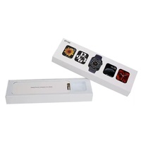 Boîte cadeau de luxe pour montre en papier rigide, matériau recyclable, pelliculage mat, finition mate, gaufrage, doublure en éponge pour montre