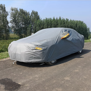 First Rate Peva Cotton Cover <span class=keywords><strong>Housse</strong></span> de voiture imperméable Eau extérieure et neige et poussière de 2025 - Product Image 4
