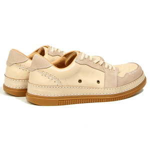 Zapatillas de cuero Golden Goose 310-4 con ribete de cuero, ligeramente desgastadas, blancas, de moda, para <span class=keywords><strong>hombre</strong></span>, informales y a la última. - Product Image 4