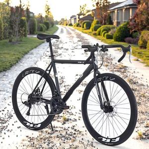 Fourche de vélo de route ERMA en acier haute teneur en carbone, roue 700c, freins à disque ADS avancés, chambre à air en caoutchouc butyle pour vélo de montagne, de gravier et de sport - Product Image 1